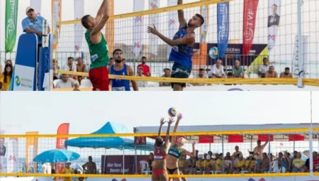 Uluslararası Plaj Voleybolu Türkiye Serisi Mersin Kızkalesi’nde 4. kez başlıyor!